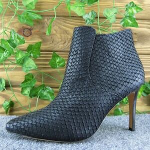 Johnston & Murphy Black Ankle Boots